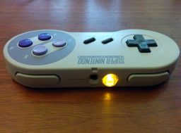 RF modified SNES controller, back.