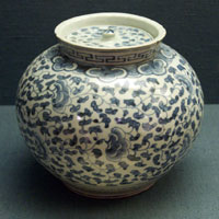 Jar with Lid, Korea, late 19th century.