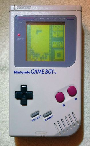 My freshly repaired Game Boy.