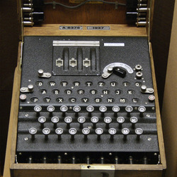 An ENIGMA machine, from 1937.
