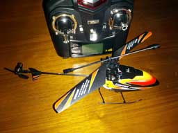 My new toy helicopter, a WLToys v911.