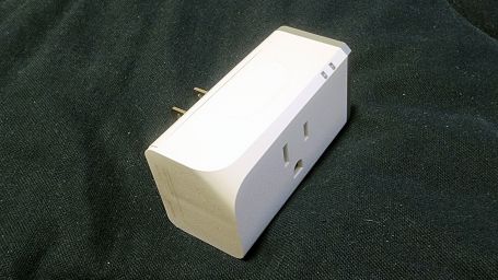 A Sonoff S31 WiFi enabled power switch.