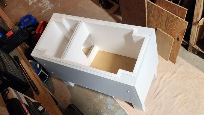 Another view of the main structure, here you can see the "hallway" and inner doorway.