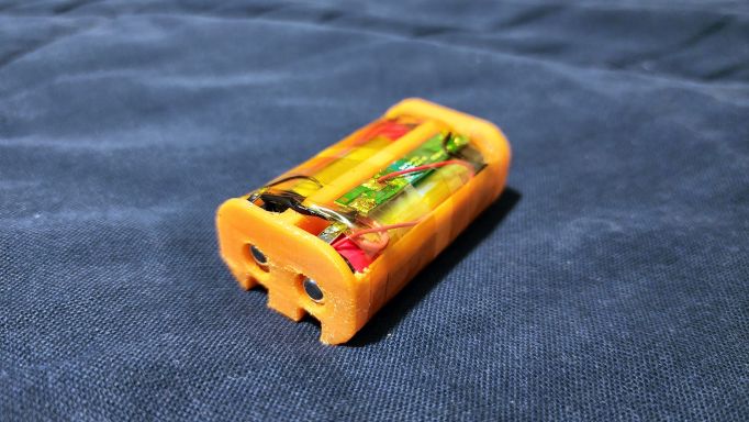 My replacement battery pack, with harvested BMS board.