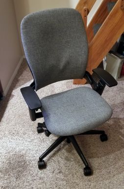 A shot of my "new" "office" chair.