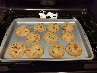 Superlative cookies, post-bake.