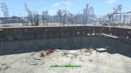 My power armor storage facility.